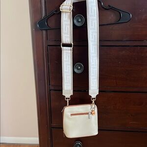 Stylish Beige Crossbody Bag